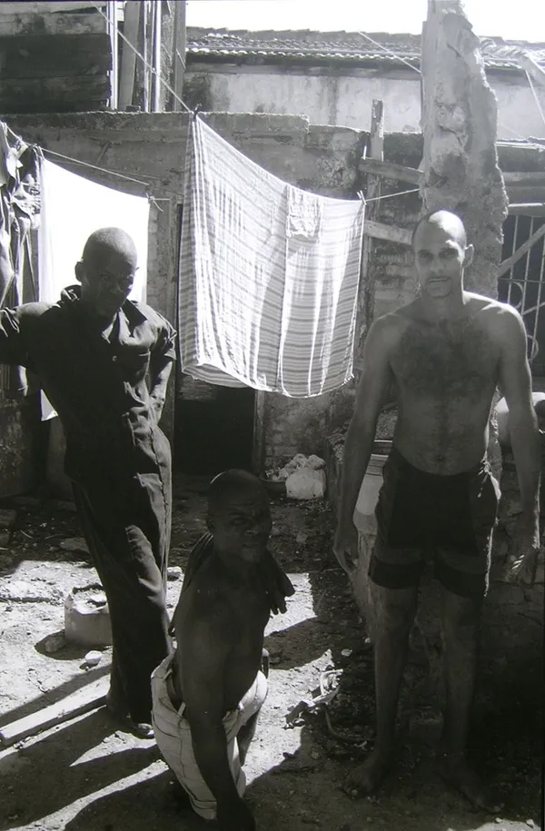 Juan Roberto Diago, Untitled from the series "Rostros que solo yo veo", 2003