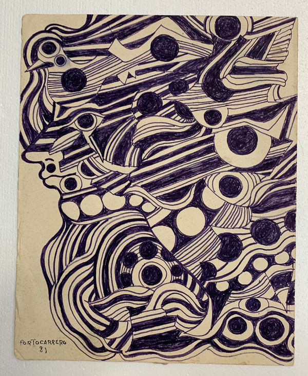 Rene Portocarrero, Untitled (Flora), 1981