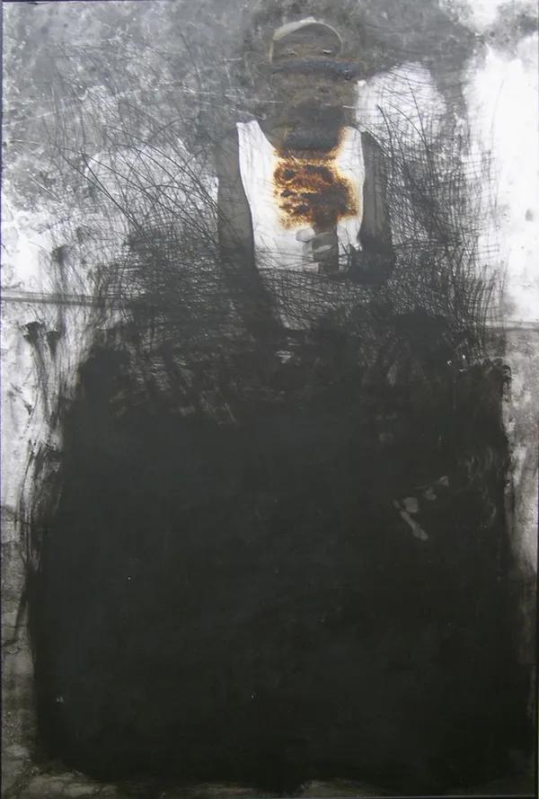 Juan Roberto Diago, Untitled, from series "Rostros que solo yo veo", 2003