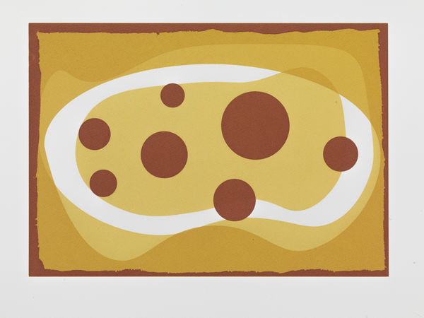 Jeff Lowe In The Close Distance No. 5, 2019 Unique Screenprint 49 x 60.5 cm (Framed) Unique