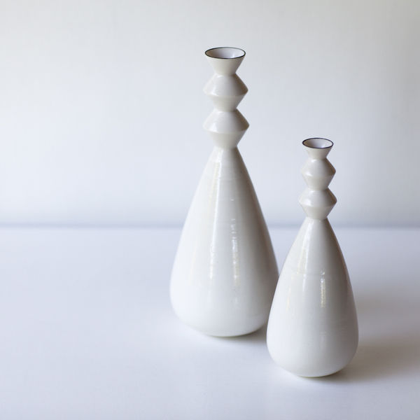 Katharina Klug Mother Vases, 2021 Glazed porcelain Approx. 12 cm (height) 4 3/4 in Unique