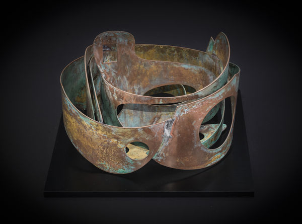 Jeff Lowe Soloman, 2019 Patinated brass 11 x 17 x 15 cm 4 3/8 x 6 3/4 x 5 7/8 in Unique