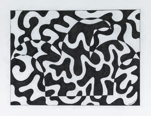 Jon Buck What Fools We Are, 2021 Pastel 56 x 71 cm (framed) 22 1/8 x 28 in Unique