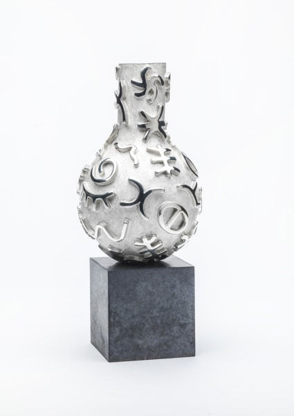 Jon Buck Argentum Vivum, 2016 Sterling silver 22.5 x 10 x 10 cm 8 7/8 x 4 x 4 in Edition 2 of 10