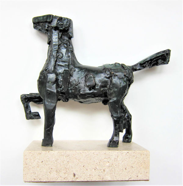 Robert Clatworthy Horse (Study for Equestrian Monument I) (RC116), 1980 Bronze 22 x 9 x 22 cm 8 5/8 x 3 1/2 x 8 5/8 in Edition 2 of 12