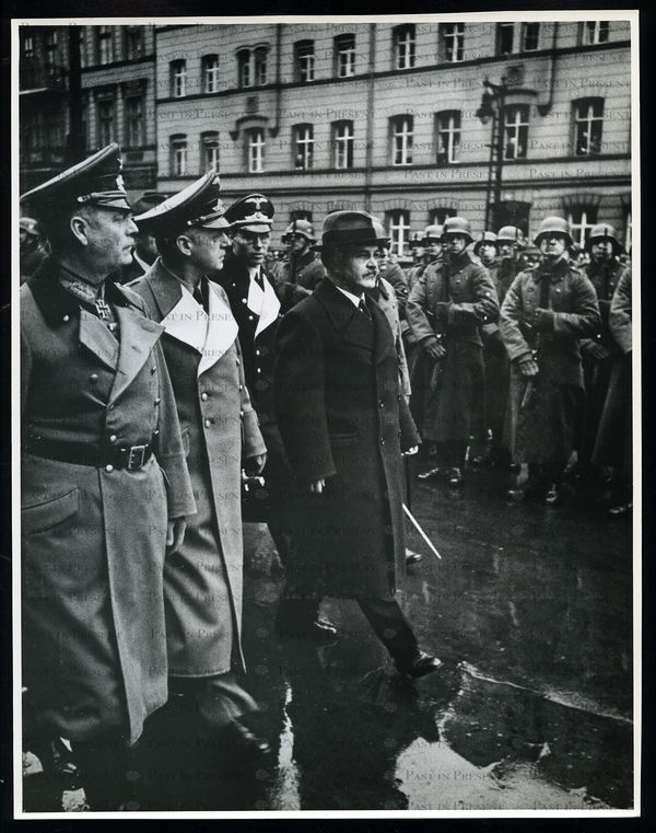 Soviet Foreign Minister Vyacheslav Molotov arrived in Berlin on to negotiate with German Foreign Minister Joachim von Ribbentrop, November 12th, 1940