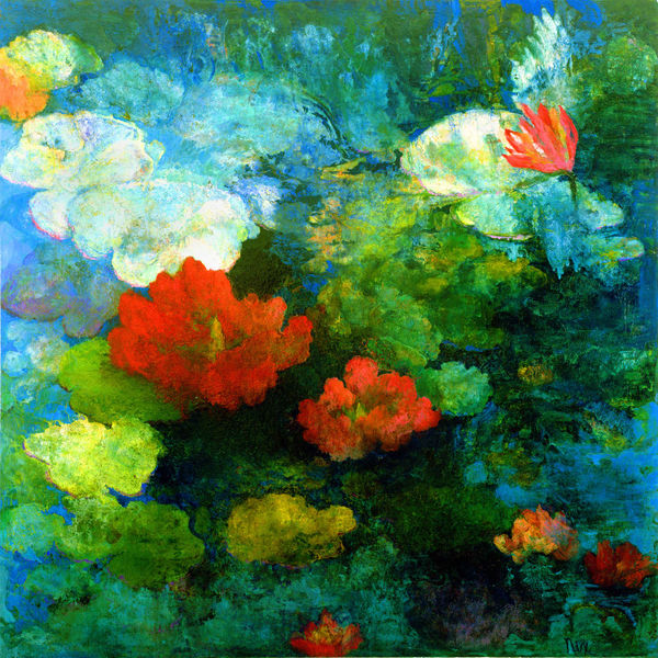 Patricia Nix, Nympheas Rouge, 1997