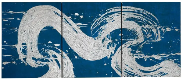 Fabienne VERDIER, Torrent de haute montagne au printemps, 2023