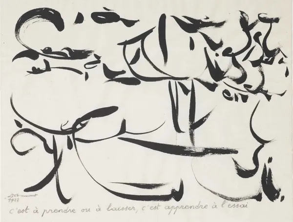 Christian DOTREMONT, C’est à prendre ou à laisser, c’est apprendre à l’essai, 1973