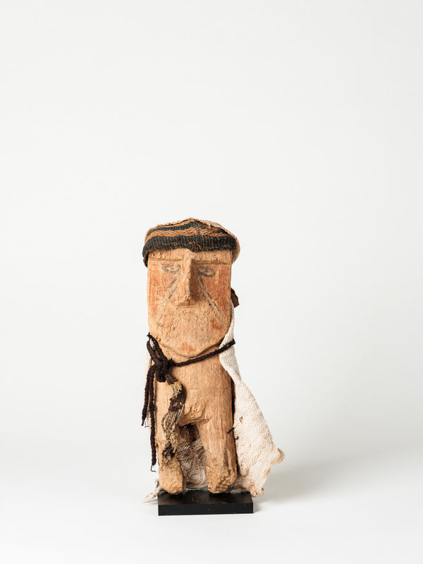 Chancay Culture, Wooden Deity, Circa. 1200AD