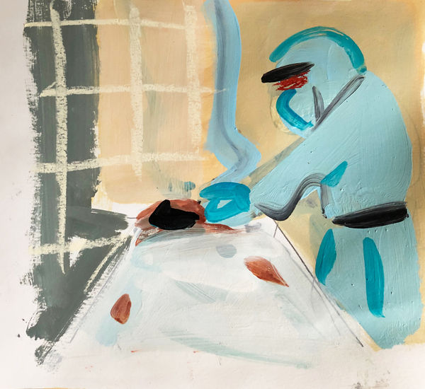 Susie Hamilton, Covid Ward 16, 2020