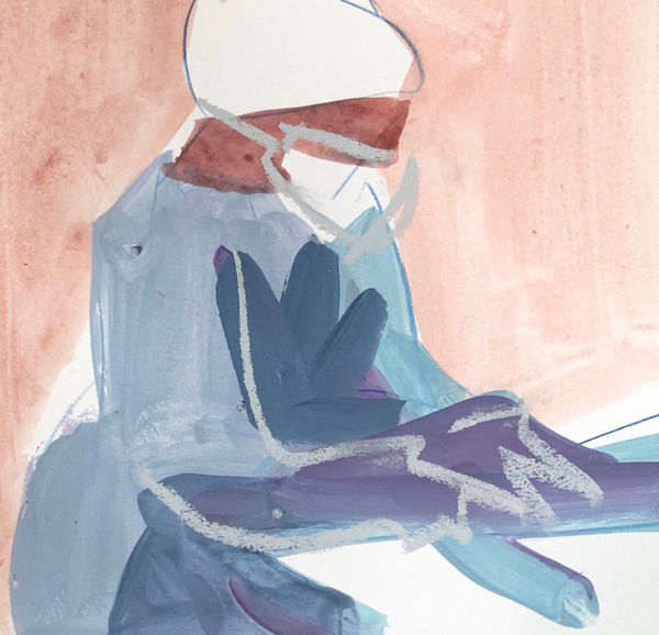 Susie Hamilton, Blue Nurse 4, 2020