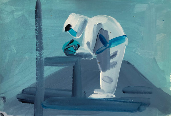 Susie Hamilton, Covid Ward 2, 2020