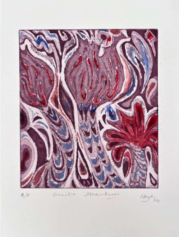 Lauren Bryden, Devil's Strawberry, 2024