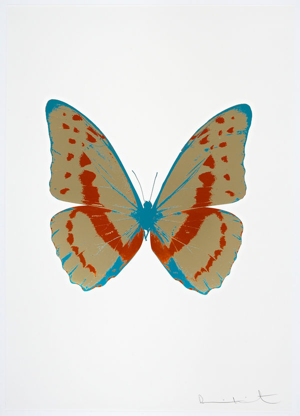 Damien Hirst, The Souls III - Cool Gold/Prairie Copper/Topaz, 2010