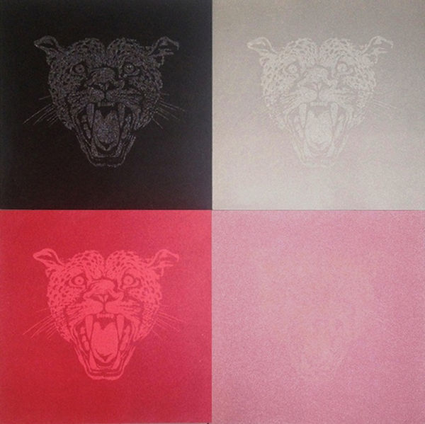 John Dove and Molly White, GHOSTS x 4 (Black,Silver,Red,Pink), 2014
