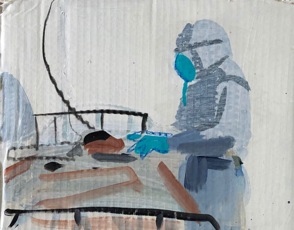 Susie Hamilton, Covid Ward 17, 2020