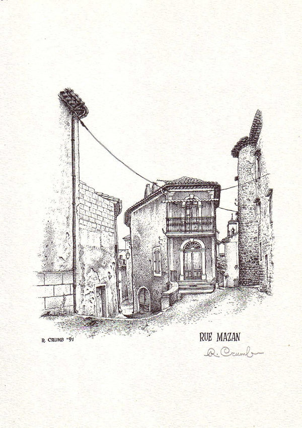 Robert Crumb, Rue Mazan, 1991