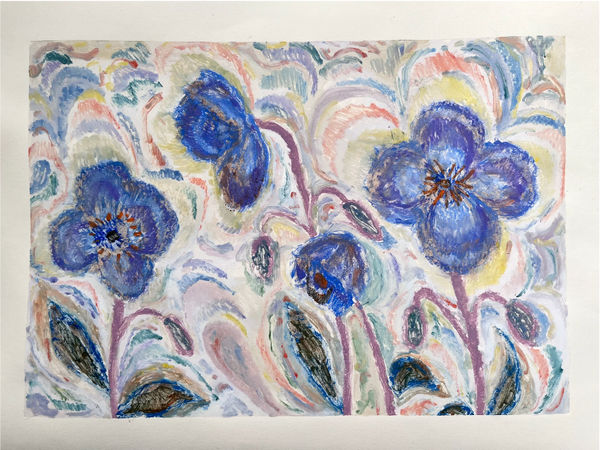 Lauren Bryden, Blue Poppy, 2024