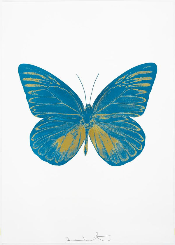 Damien Hirst, The Souls I - Topaz/Oriental Gold, 2010
