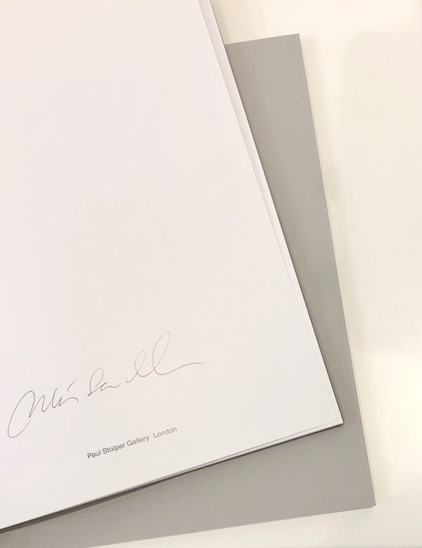 Signed Peter Saville Prints And Multiples / Anna Blessmann And Peter Saville Signs, 2019