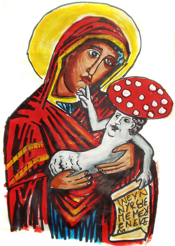 Shaun Doyle & Mally Mallinson, Madonna and Child, 2006