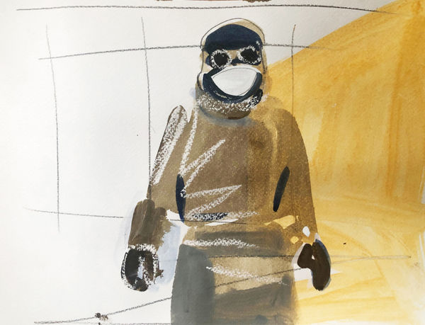 Susie Hamilton, Mask, 2020