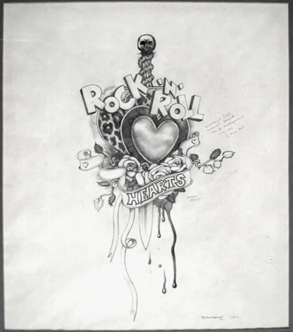 John Dove and Molly White, ROCK'N'ROLL HEARTS by John Dove, 1983