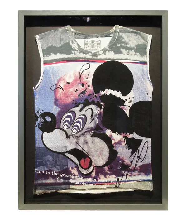 John Dove and Molly White, EXPLODING MICKEY T-shirt, 1977