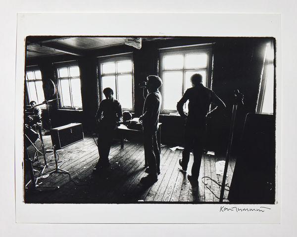 Kevin Cummins, Joy Division, TJ Davidson’s Rehearsal Room, Little Peter Street, Manchester, 19 August 1979