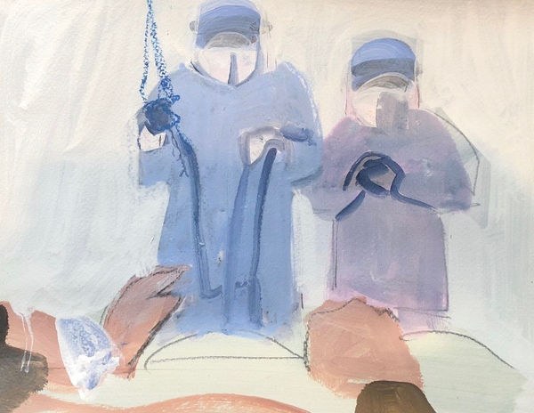 Susie Hamilton, Covid Ward 5, 2020