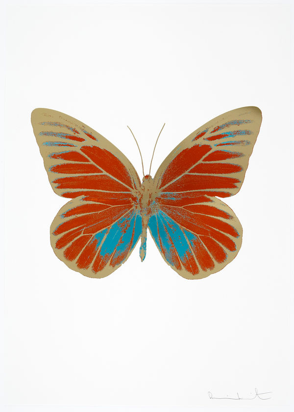 Damien Hirst, The Souls I - Prairie Copper/Topaz/Cool Gold, 2010