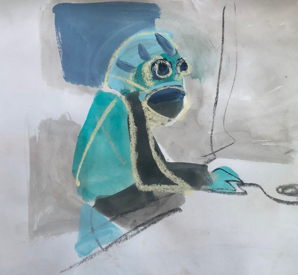 Susie Hamilton, Mask 4 (Doctors), 2020