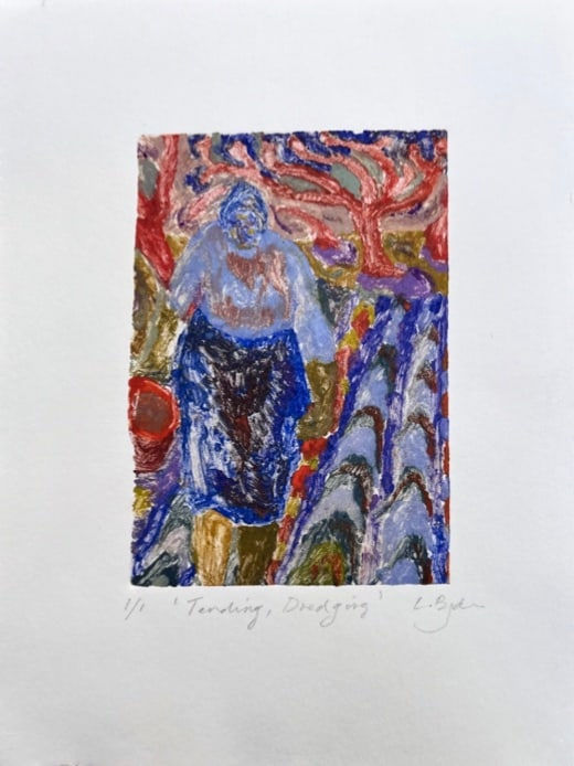 Lauren Bryden, Tending, Dredging, 2024