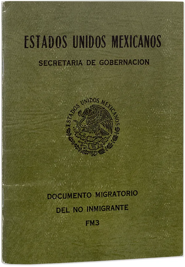 Tierra Brava FM-3 Visa Book, 2013