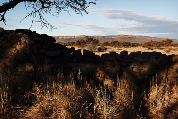 Paul Weinberg, Molokwane, a one-time large settlement of the Sotho- Tswana people, where healing practices of all faith groups take place today, North West Province, 2019-21