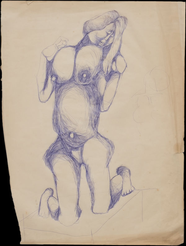 Untitled (Kneeling woman), 1966/7