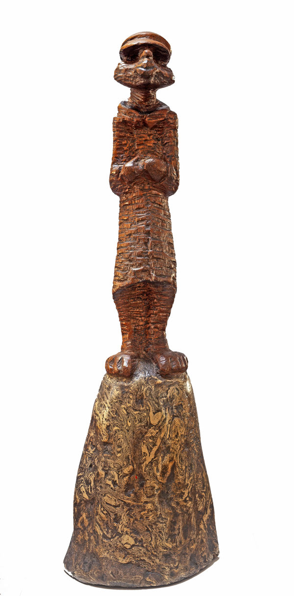 Lucas Sithole, Lazy watchman (Night watchman) (LS8006), 1980