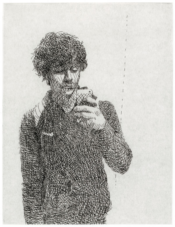 Peter Chater, Aiden mirror selfie (2), 2025