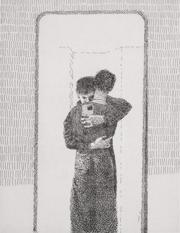 Peter Chater, Dylan and Sam, 2025