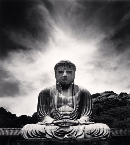 Michael Kenna, Amidha Buddha, Kotoku-in, Kamakura, Honshu, Japan., 2007