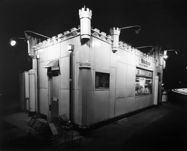 George Tice, White Castle, Route #1, Rahway, New Jersey, 1973
