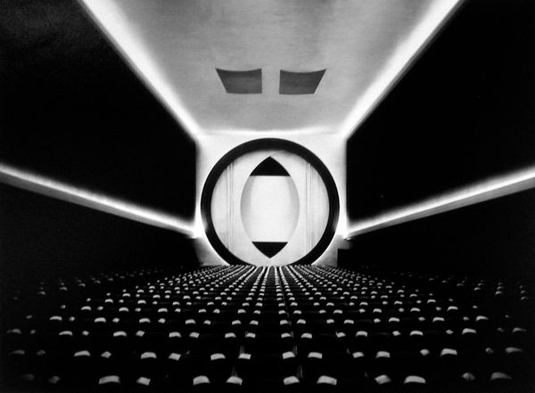 Ruth Bernhard, Eighth Street Movie Theater, New York [Frederick Kiesler, Architect], 1946