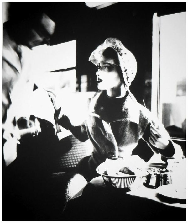Lillian Bassman, Woman on Fleche D'Or, c. 1950