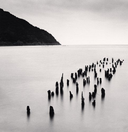 Michael Kenna, Old Landing Stage, Kinki, Honshu, Japan., 2023