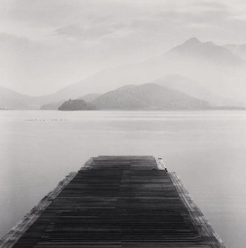 Michael Kenna, Boat Ramp, Lake Kawaguchi, Honshu, Japan., 2001