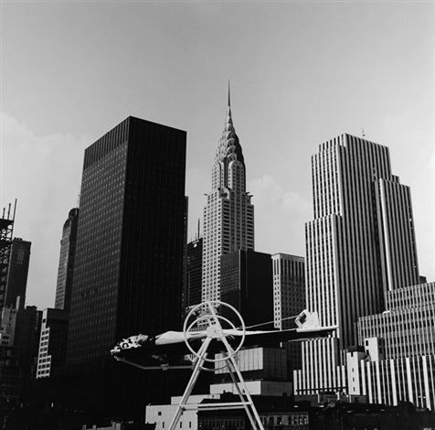 Melvin Sokolsky, Yoga Wheel, 1961, printed later