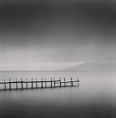 Michael Kenna, Foggy Morning, Shikotsu Lake, Hokkaido, Japan., 2004