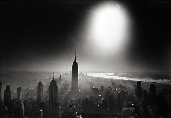 William Klein, Atom Bomb Sky, New York, 1955