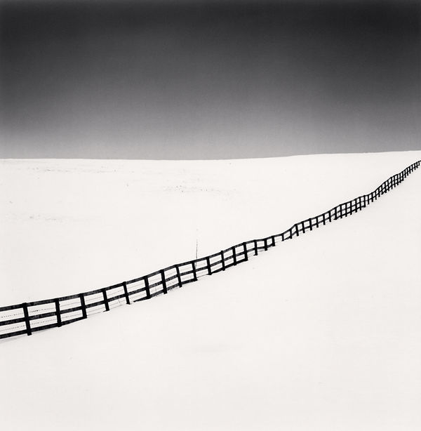 Michael Kenna Running Fence, Biei, Hokkaido, Japan, 2007 Gelatin Silver Print 16" x 20" Edition of 4